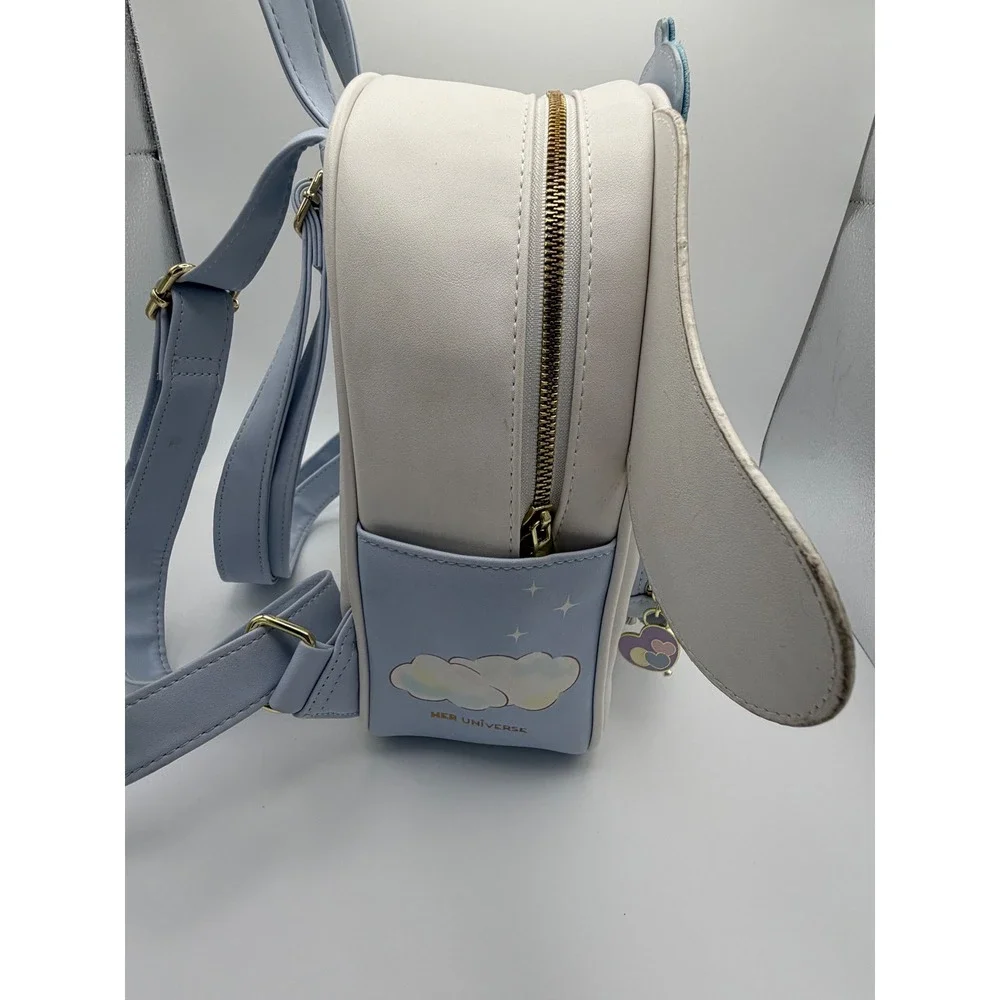 Her Universe Sanrio Cinnamoroll Mini Backpack Blue White Heart Shaker Bag